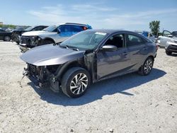 Salvage cars for sale at Kansas City, KS auction: 2016 Honda Civic EX