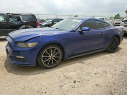 Salvage cars for sale at Houston, TX auction: 2015 Ford Mustang