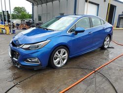 Salvage cars for sale from Copart Lebanon, TN: 2016 Chevrolet Cruze Premier