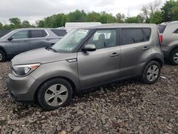 Salvage cars for sale at Chalfont, PA auction: 2016 KIA Soul