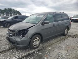 Salvage cars for sale at Loganville, GA auction: 2007 Honda Odyssey EXL