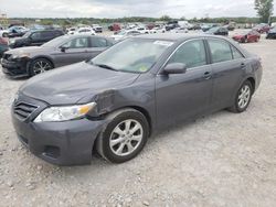 Salvage cars for sale at Kansas City, KS auction: 2011 Toyota Camry Base