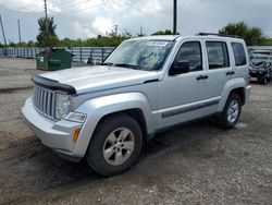 Salvage cars for sale at Miami, FL auction: 2012 Jeep Liberty Sport