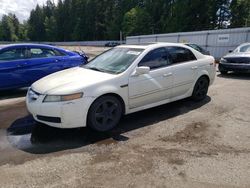 Salvage cars for sale from Copart Arlington, WA: 2004 Acura TL