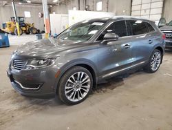 Lincoln salvage cars for sale: 2017 Lincoln MKX Reserve