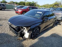 Salvage cars for sale at Riverview, FL auction: 2022 Audi S3 Premium Plus