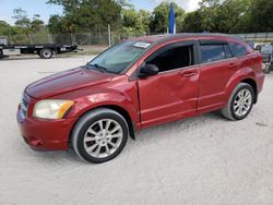 Salvage cars for sale at Fort Pierce, FL auction: 2010 Dodge Caliber Heat