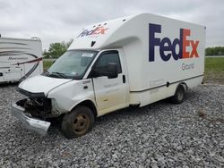 Salvage trucks for sale at Angola, NY auction: 2019 Chevrolet Express G3500