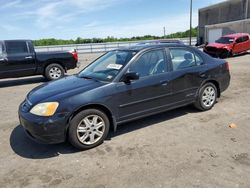 Salvage cars for sale from Copart Fredericksburg, VA: 2003 Honda Civic EX