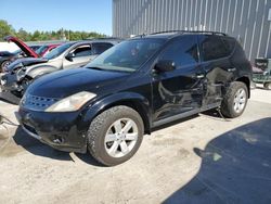 Nissan salvage cars for sale: 2006 Nissan Murano SL