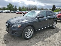 Salvage cars for sale from Copart Portland, OR: 2015 Audi Q5 Premium Plus