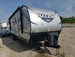 Salvage trucks for sale at Chicago Heights, IL auction: 2018 Salem Trailer