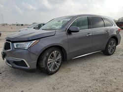 Salvage cars for sale at Houston, TX auction: 2018 Acura MDX Technology