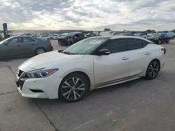 2017 Nissan Maxima 3.5S en venta en Grand Prairie, TX