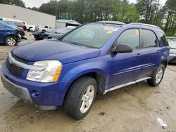 Salvage cars for sale at Seaford, DE auction: 2005 Chevrolet Equinox LT