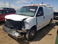 Salvage cars for sale from Copart Elgin, IL: 2004 Chevrolet Express G2500