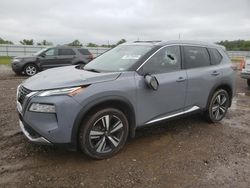 Salvage cars for sale at Houston, TX auction: 2021 Nissan Rogue Platinum