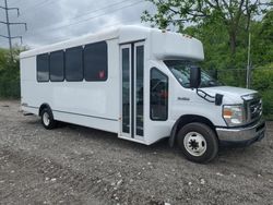Salvage cars for sale from Copart Columbus, OH: 2014 Ford Econoline E450 Super Duty Cutaway Van
