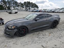 Salvage cars for sale at Loganville, GA auction: 2017 Ford Mustang GT