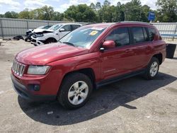 Salvage SUVs for sale at auction: 2016 Jeep Compass Latitude