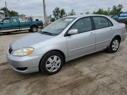 Salvage cars for sale from Copart Pekin, IL: 2005 Toyota Corolla CE
