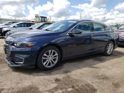 Salvage cars for sale at Dyer, IN auction: 2017 Chevrolet Malibu LT