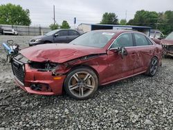 Salvage cars for sale at auction: 2018 Audi A4 Premium Plus