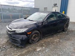 Salvage cars for sale at Elmsdale, NS auction: 2016 Honda Civic LX