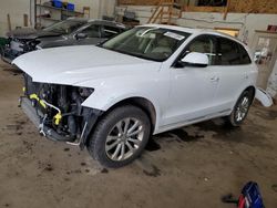 Salvage cars for sale at Ham Lake, MN auction: 2016 Audi Q5 Premium