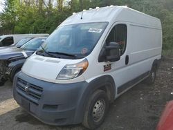 Salvage cars for sale at Marlboro, NY auction: 2015 Dodge RAM Promaster 2500 2500 High