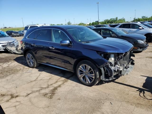 2017 Acura MDX Technology