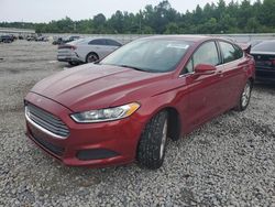 Salvage cars for sale at Memphis, TN auction: 2016 Ford Fusion SE