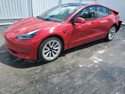 Carros salvage para piezas a la venta en subasta: 2023 Tesla Model 3