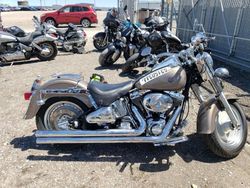 Salvage motorcycles for sale at Greenwood, NE auction: 2004 Harley-Davidson Flstfi