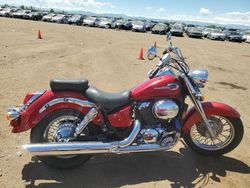 Salvage motorcycles for sale at Brighton, CO auction: 2003 Honda VT750 CDB