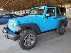 Vehiculos salvage en venta de Copart Phoenix, AZ: 2017 Jeep Wrangler Rubicon