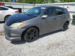 Salvage cars for sale from Copart Walton, KY: 2004 Toyota Corolla Matrix XR