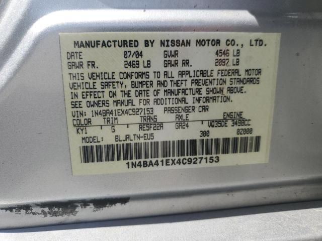 2004 Nissan Maxima SE