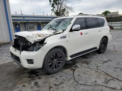 Salvage cars for sale at auction: 2019 Nissan Armada Platinum