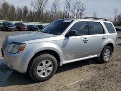 Salvage cars for sale at Leroy, NY auction: 2010 Mercury Mariner
