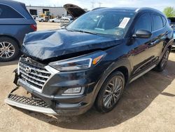 Salvage cars for sale at Elgin, IL auction: 2020 Hyundai Tucson Limited