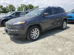 Salvage cars for sale from Copart Spartanburg, SC: 2015 Jeep Cherokee Limited