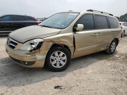 Salvage cars for sale at Houston, TX auction: 2007 Hyundai Entourage GLS