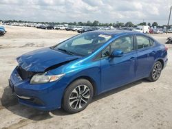 Salvage cars for sale at Sikeston, MO auction: 2013 Honda Civic EX