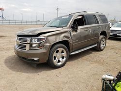 Salvage cars for sale at Greenwood, NE auction: 2016 Chevrolet Tahoe K1500 LTZ