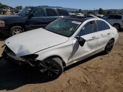 Salvage cars for sale from Copart San Martin, CA: 2015 Mercedes-Benz C 300 4matic