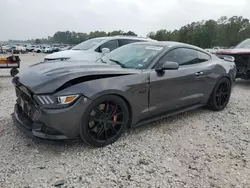 Salvage cars for sale at Houston, TX auction: 2017 Ford Mustang GT