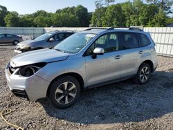 Subaru Forester salvage cars for sale: 2018 Subaru Forester 2.5I Premium