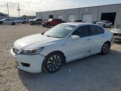 Vehiculos salvage en venta de Copart Jacksonville, FL: 2014 Honda Accord Hybrid EXL