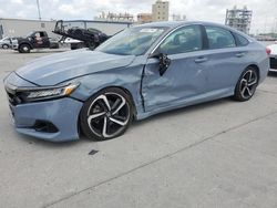 Honda Accord Sport salvage cars for sale: 2021 Honda Accord Sport